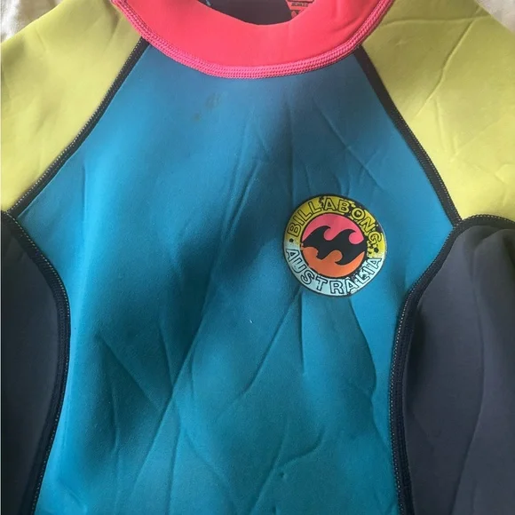 Billabong spring suit Teal and Yellow Women's Swim Wetsuit
Surf capsule - Picture 2 of 3